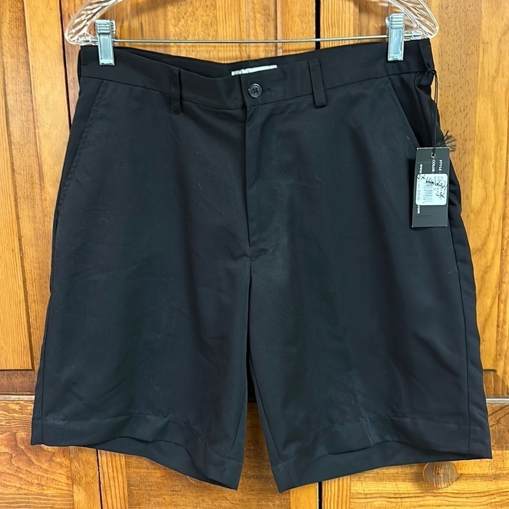 Michael Brandon Mens Black Dress Shorts Size 32 NWT